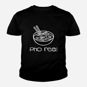 Pho Real Funny Vietnamese Youth T-shirt - Thegiftio UK