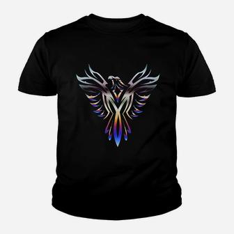 Phoenix Bird Youth T-shirt | Crazezy