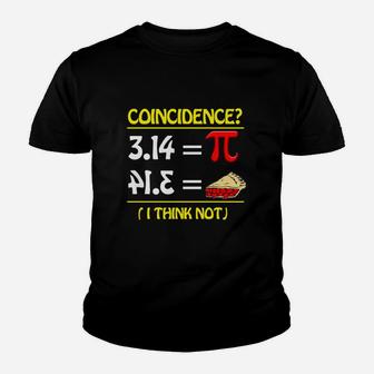 Pi Day 2018 Funny Pie Pizza Style For Math Geeks Tee Youth T-shirt - Thegiftio UK