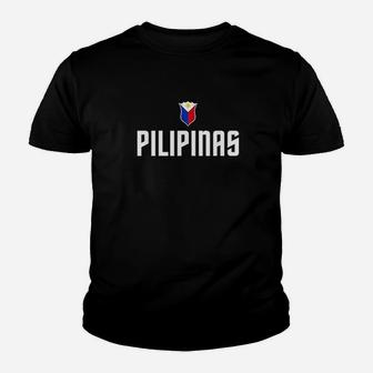 Pilipinas Basketball Wear Gilas Philippines Casual Wear Youth T-shirt | Crazezy