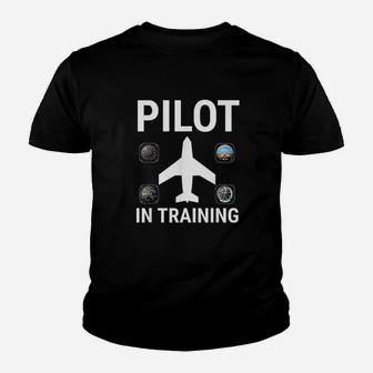 Pilot In Training Youth T-shirt | Crazezy UK