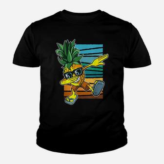 Pineapple Dab Tool - Aloha Hawaii Island Youth T-shirt | Crazezy