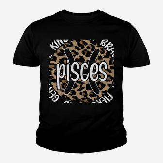 Pisces Zodiac Sign Pisces Horoscope Astrology Youth T-shirt | Crazezy UK