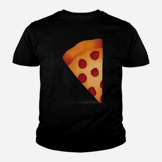 Pizza Pepperoni Slice Of Cheese Topped With Pepperoni Funny Youth T-shirt | Crazezy