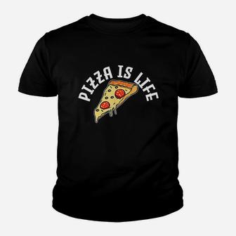 Pizza Slice Pepperoni Youth T-shirt | Crazezy