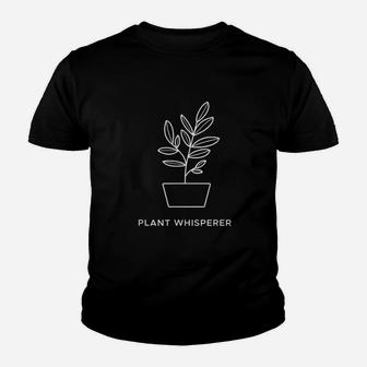 Plant Whisperer Witty Cute Gardener Gift Youth T-shirt | Crazezy CA