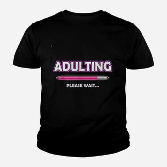 Please Wait Loading Youth T-shirt | Crazezy AU