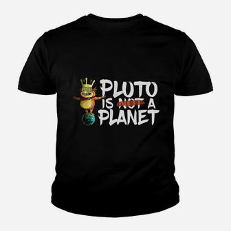Pluto Is A Planet Youth T-shirt | Crazezy