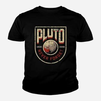 Pluto Never Forget Youth T-shirt | Crazezy UK