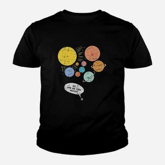 Pluto Planet Funny Solar System Gift Pluto Never Forget Youth T-shirt | Crazezy UK