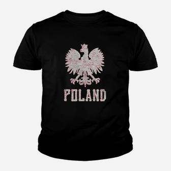 Poland White Eagle Polish Youth T-shirt | Crazezy
