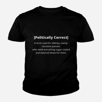 Politically Correct Youth T-shirt - Monsterry