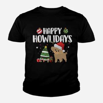 Poodle Dog Noel Reindeer Dance Xmas Tree Youth T-shirt - Monsterry AU