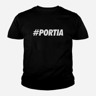 Portia Hashtag Social Network Media Portia Youth T-shirt | Crazezy DE
