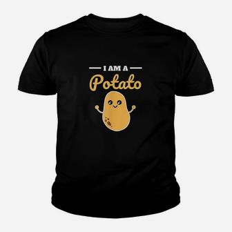 Potato Skin Tater Tayto I Am A Potato Youth T-shirt | Crazezy