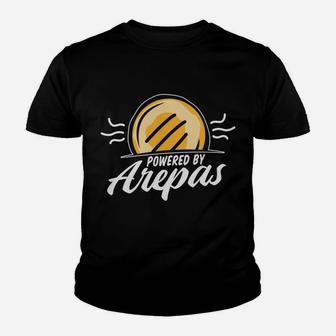 Powered By Arepas Youth T-shirt | Crazezy AU