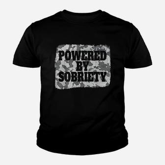 Powered By Sobriety Youth T-shirt | Crazezy AU