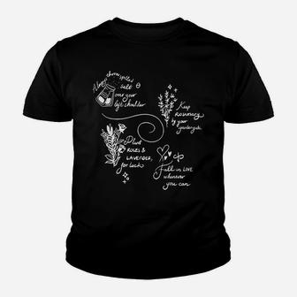 Practical Magic Spell Salt Rosemary Lavender Love Sweatshirt Youth T-shirt | Crazezy DE