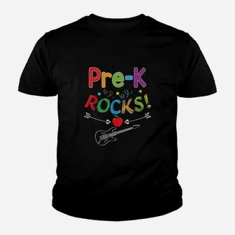 Pre K Rocks Youth T-shirt | Crazezy DE