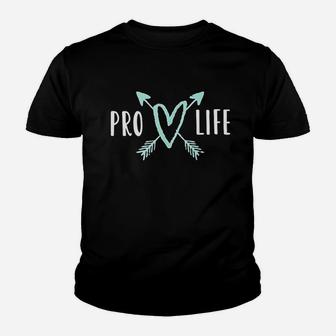 Pro Lives For Women Boho Hearts Youth T-shirt | Crazezy CA