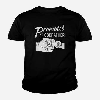 Promoted To Godfather Uncle Youth T-shirt | Crazezy CA