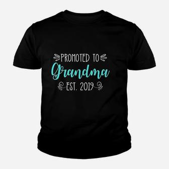 Promoted To Grandma 2019 Youth T-shirt | Crazezy