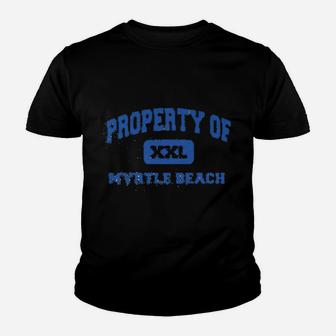 Property Of Myrtle Beach Youth T-shirt | Crazezy CA