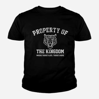 Property Of The Kingdom Youth T-shirt | Crazezy