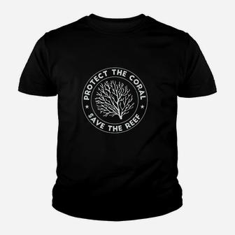 Protect The Coral Save The Reef Youth T-shirt | Crazezy UK