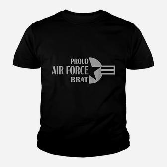 Proud Air Force Brat American Youth T-shirt - Thegiftio UK