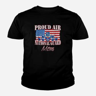 Proud Air National Guard Mom Usa Air Force Mothers Day Youth T-shirt | Crazezy DE