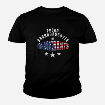 Proud Granddaughter Of Imigrants Us America Freedom Youth T-shirt | Crazezy CA