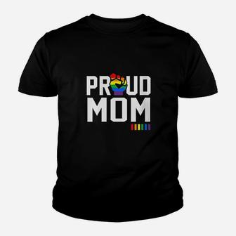 Proud Mom Gay Pride Month Lgbt Youth T-shirt | Crazezy