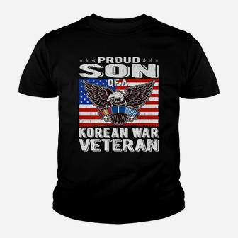 Proud Son Of Korean War Veteran - Military Vet's Child Gift Youth T-shirt | Crazezy AU