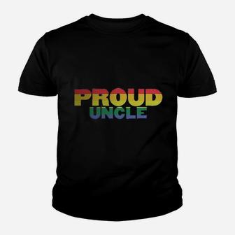 Proud Uncle Youth T-shirt | Crazezy