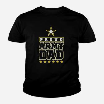 Proud Us Army Dad Youth T-shirt | Crazezy