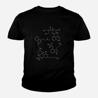 Psychedelic Molecules Youth T-shirt | Crazezy UK