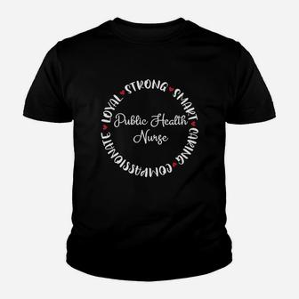 Public Health Nurse Gifts Nurses Medical Love Youth T-shirt | Crazezy