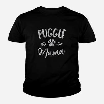 Puggle Mama Youth T-shirt | Crazezy UK