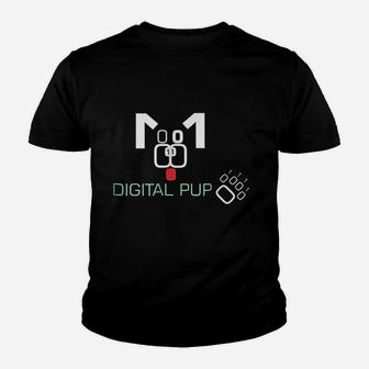Puppy Gaymer Digital Pup Youth T-shirt | Crazezy