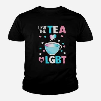 Put The Tea In Youth T-shirt | Crazezy UK