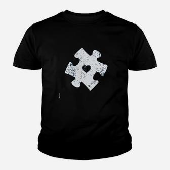 Puzzle For Men Awareness Gifts For Him Youth T-shirt | Crazezy