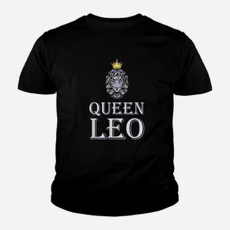 Queen Leo Youth T-shirt | Crazezy