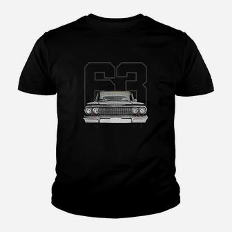 R Built 1963 Impala Front Youth T-shirt | Crazezy