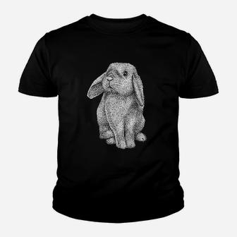 Rabbit Cute Youth T-shirt | Crazezy DE