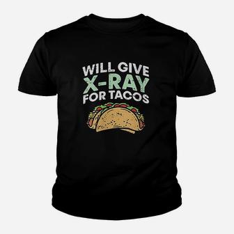 Radiology Xray Taco Youth T-shirt | Crazezy