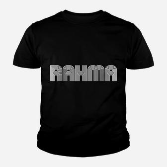 Rahma Name Retro 60S 70S 80S Vintage Family Funny Youth T-shirt | Crazezy