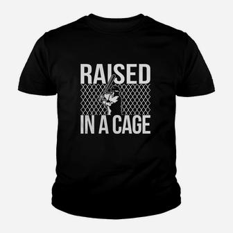 Raised In A Cage Youth T-shirt | Crazezy
