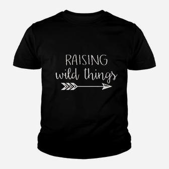 Raising Wild Things Rocker Youth T-shirt | Crazezy UK