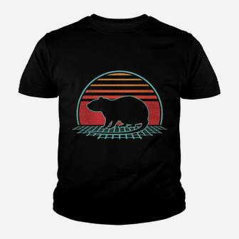 Rat Retro Vintage 80S Style Animal Lover Gift Sweatshirt Youth T-shirt | Crazezy DE